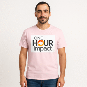 One Hour Impact Male T-Shirts